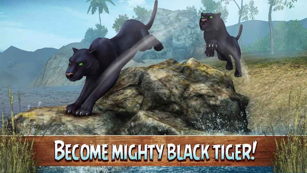 ������ڻ�ģ����3D��Ϸ���ĺ��������أ�Black Tiger Simulator 3D��ͼ4: