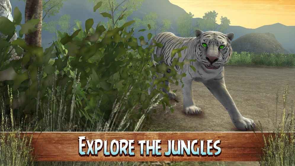 ������ڻ�ģ����3D��Ϸ���ĺ��������أ�Black Tiger Simulator 3D��ͼ3: