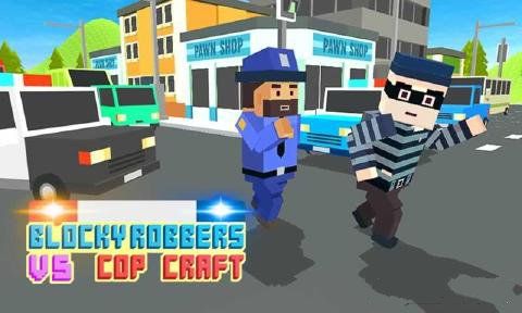 x֙C[׿dBlocky Robbers VS Cop CraftD3: