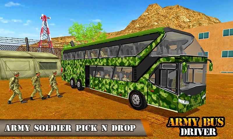 ½����ʿ��ʻ2024��Ϸ���ĺ��������أ�Army Bus Driving 2024��ͼ3: