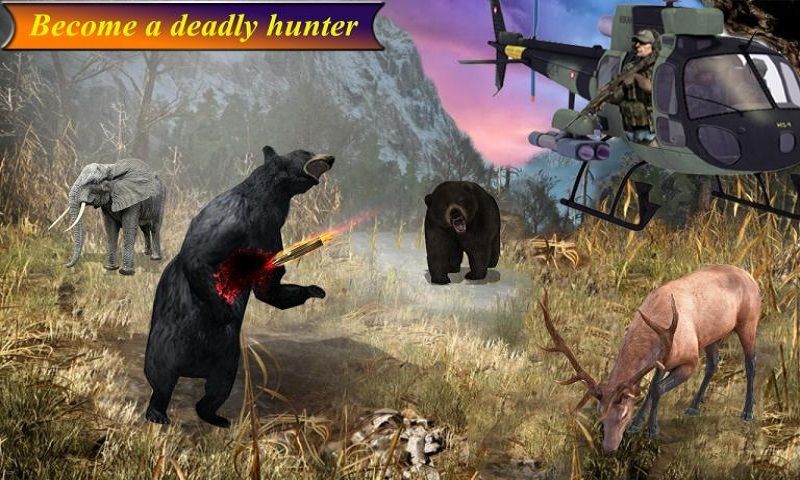 ֶ޽ƽ棨Jungle Animal Hunting Survival Missionͼ1: