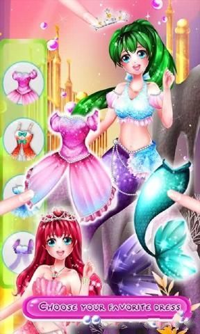 װ㹫Ϸ׿棨Dress Up Mermaid Princess Makeoverͼ2: