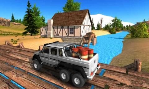 ����ԽҰƤ��ģ�����İ�׿�棨6x6 Offroad Truck Driving Simulator��ͼ2: