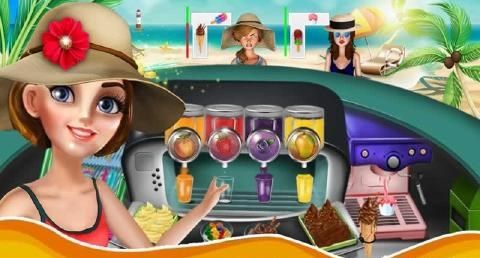 �����������⿴�����Ϸ���ĺ��������أ�Ice Cream Slush Maker Cooking Game��ͼ2: