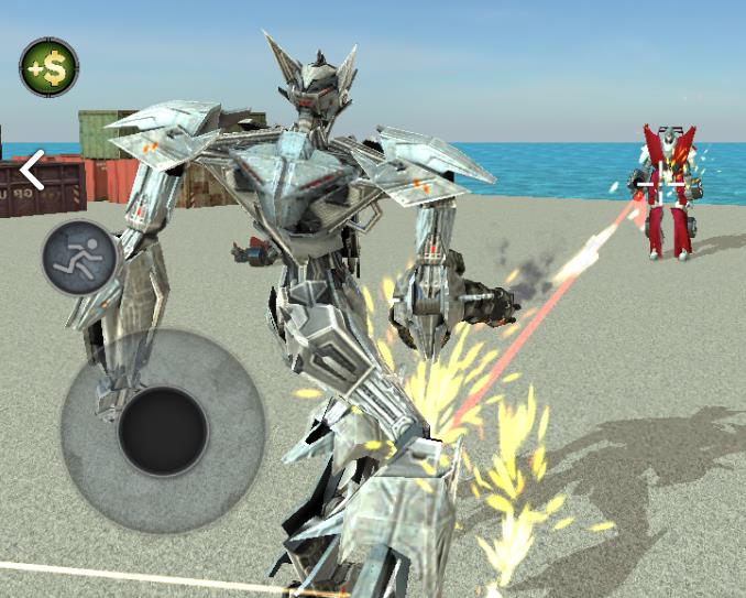 robot plane