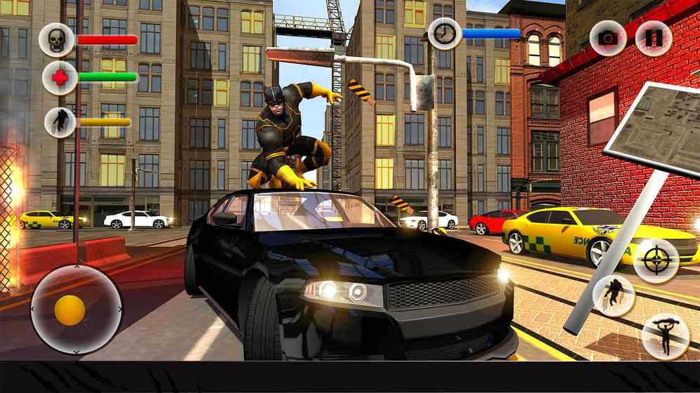 Ӣ۷ԾϷٷ׿أSuper Panther Flying Hero City Survivalͼ2: