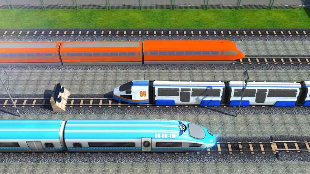 ŷ޻ģʻϷٷ׿أEuro Train Racing Multiplayerͼ5: