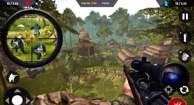 °׿棨Apes Hunter Jungle Survivalͼ2: