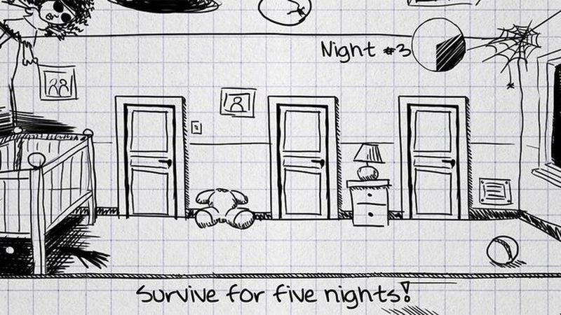 ˵جʾƽ棨Survival Nights at Stickman Mad Houseͼ1: