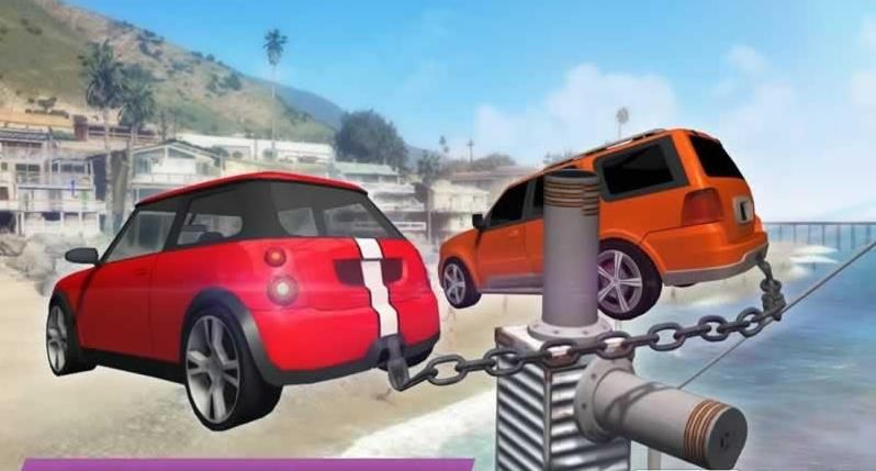 ʽِ܇[3DhİdChained Cars Racing 3DD2: