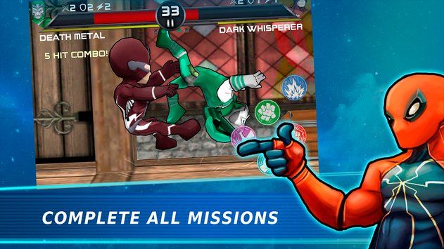 Ӣ3Y[׿棨Superheroes 3 Fighting GamesD5: