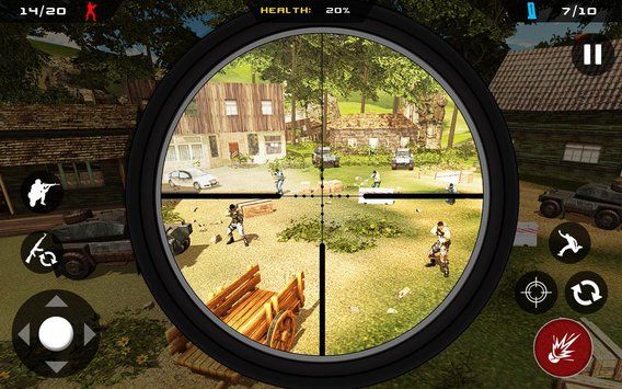 �ѻ�������ͻ����սʿ�ӵ���׿�棨Sniper Commando Warrior��ͼ1: