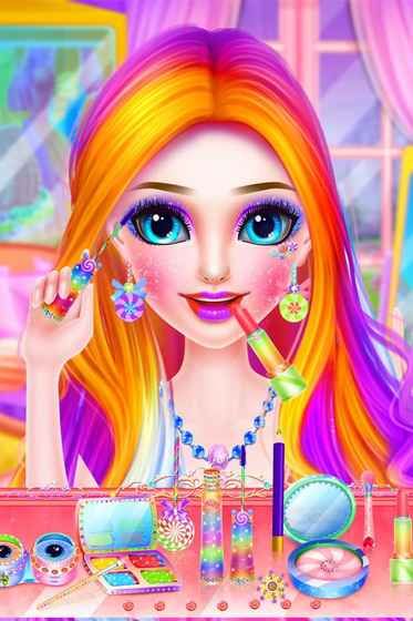 ߲ǹױݴ簲׿ϷأCandy Princess Art Makeupͼ5: