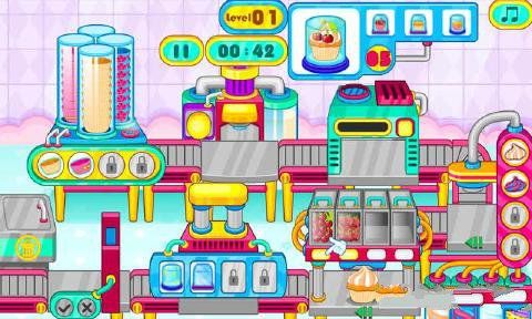 ⹤Ϸ׿أCooking Cupcakes Factoryͼ2: