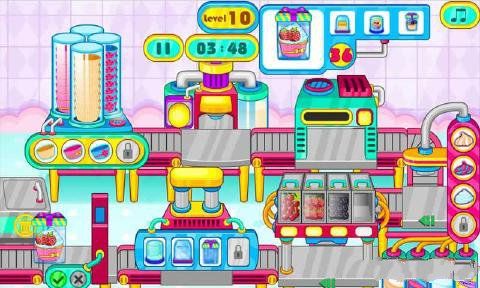 ⹤Ϸ׿أCooking Cupcakes Factoryͼ3:
