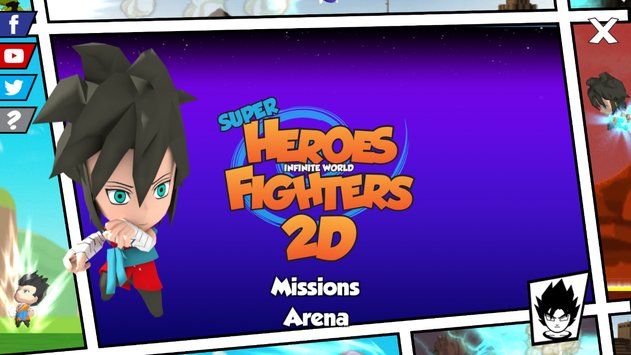 ӢیQ[hİ棨Super Heroes Fighters 2DD4: