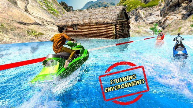 늄Ӈِͧ܇[hİ棨Power Jet Boat RacingD3: