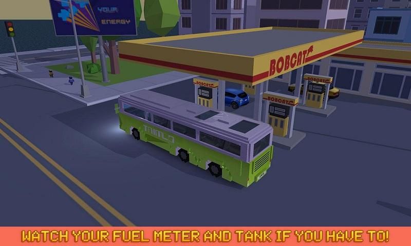 ذʿ޽޸ƽ棨Mr Blocky City Bus SIMͼ2: