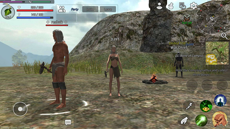 ԭʼʱ����Ϸ��׿���İ����أ�Dino Stone��ͼ1: