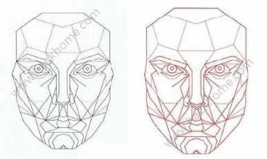 马夸特面具透明图片