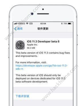 iOS 11.3 beta 6¿iOS 11.3 beta 6ֵø[ͼ]ͼƬ1