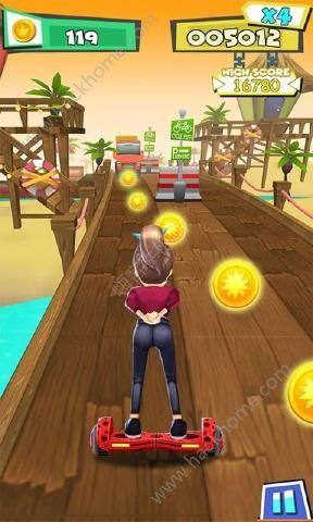 平衡冲撞游戏安卓最新版(Hoverboard Rush)图片1