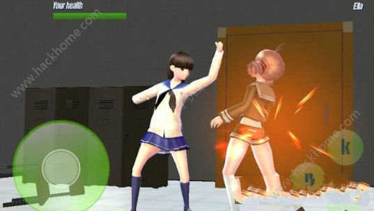 ����Ů����ͷģ������Ϸ��׿���°棨High School Girl Street Battle Karate Simulator��ͼ2: