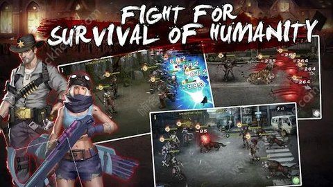 ��ʬ��������֮ս��Ϸ���ĺ����棨Zombie Strike��ͼ2: