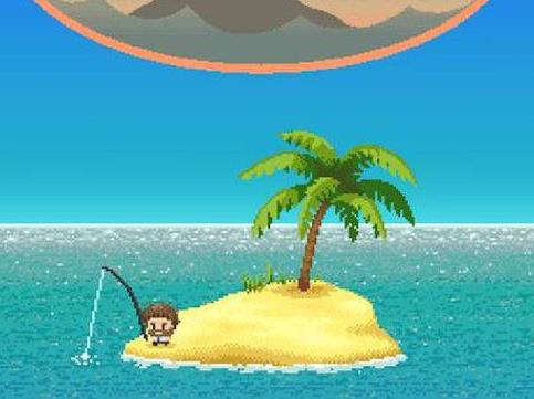 desert island fishing