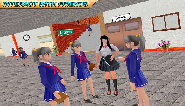 ȤŮϷ׿ٷ棨High School Life Girl Simulatorͼ3: