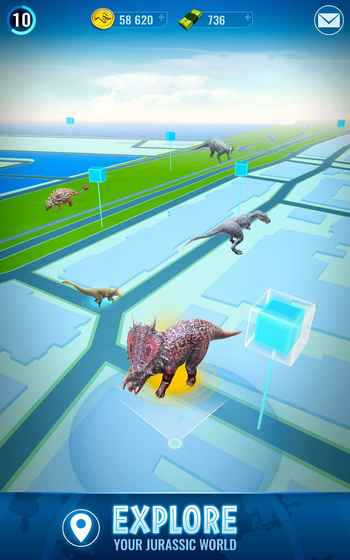 Jurassic World Alive��Ϸ���İ�����ͼƬ3