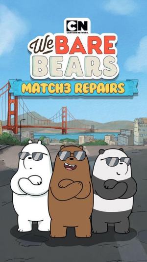 拼出熊熊的城镇最新安卓版(We Bare Bears Match3 Repairs)图片2