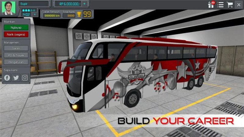 ʿģӡǳƱ׿棨Bus Simulator IndonesiaͼƬ1