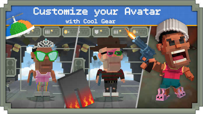 ʼڱKҵđ𠎹پWİ棨Guns Royale Blocky BattlegroundsD2: