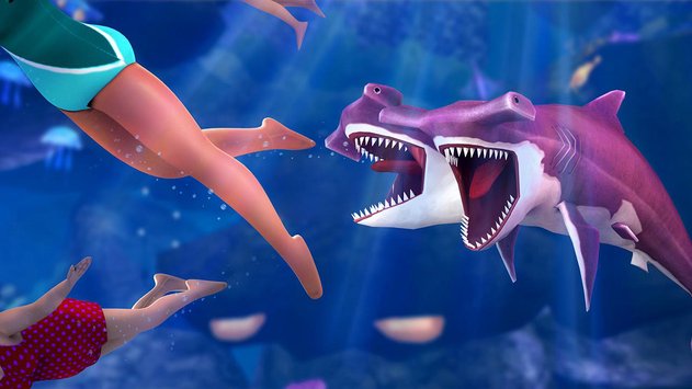 ˫ͷ����Ϸ��׿���°����أ�Double Head Shark Attack��ͼ1: