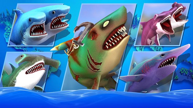 ˫ͷ����Ϸ��׿���°����أ�Double Head Shark Attack��ͼ3: