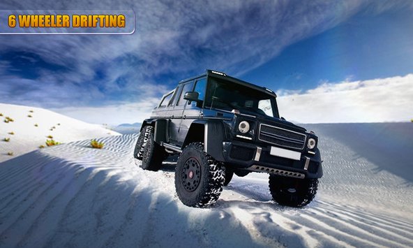 White Desert Truck Racing Drive[׿dDƬ2