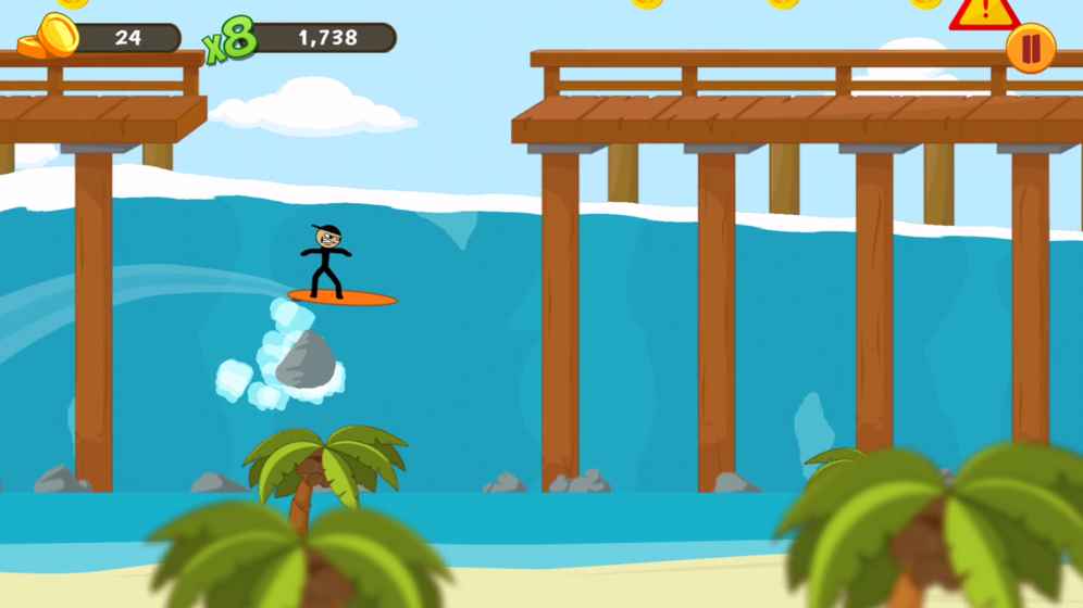 Ϸֻ棨Stickman Surferͼ5: