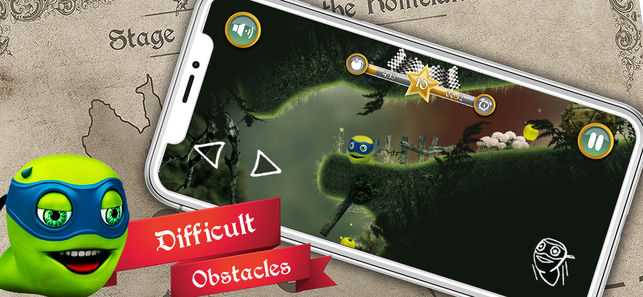 ���߳�������Ϸ��׿���İ棨Ninja Worm Run��ͼ1: