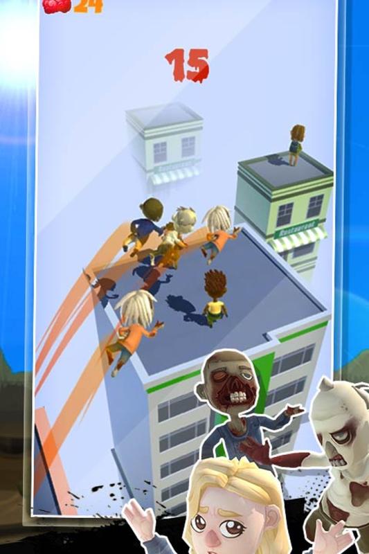 弹跳僵尸3D游戏图2