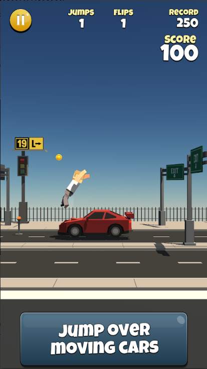 ��շ���Ϸ�������İ�׿�棨Backflipper��ͼ2: