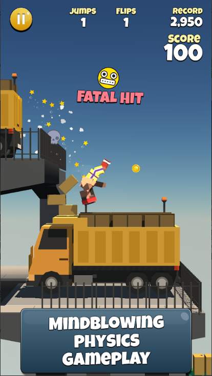 ��շ���Ϸ�������İ�׿�棨Backflipper��ͼƬ2