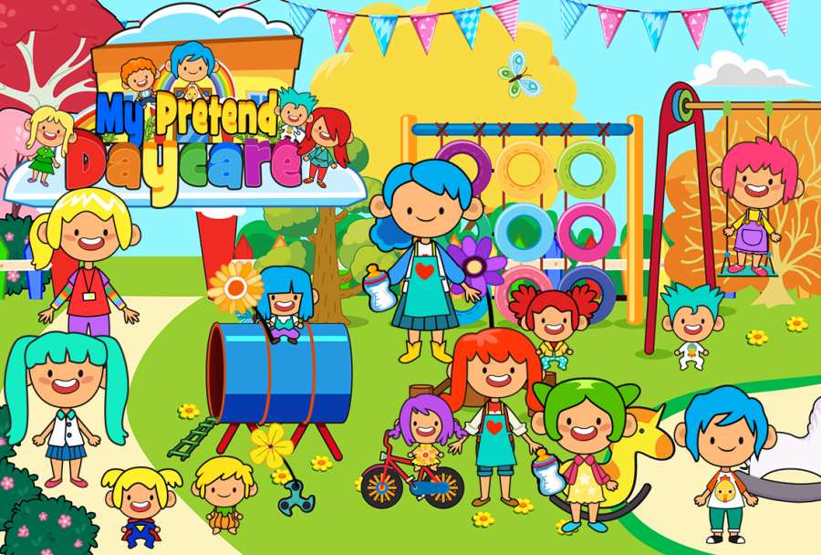 ҵļ׶԰Ϸٷ׿棨My Pretend Daycareͼ2: