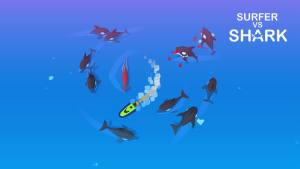 衝浪者與鯊魚遊戲最新安卓版下載(Surfer vs Shark)圖片1