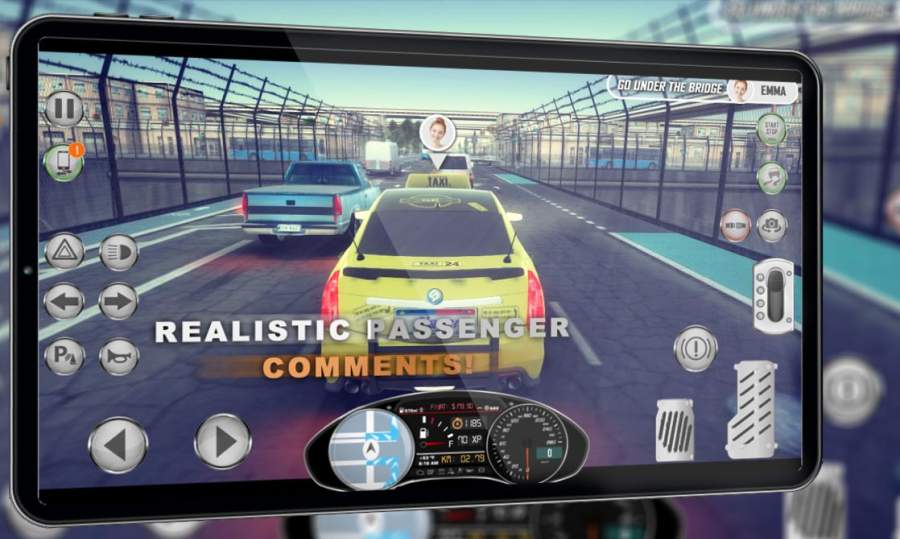ʵ⳵ģ2024°׿棨Real Taxi Simulator 2024ͼ3: