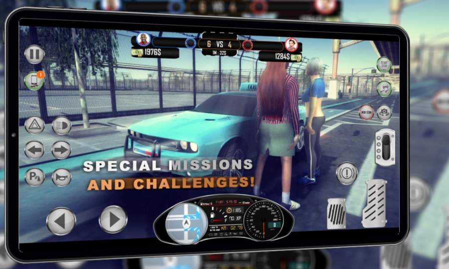 ʵ⳵ģ2024°׿棨Real Taxi Simulator 2024ͼ2: