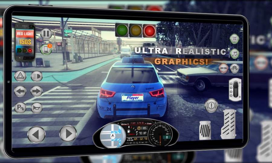 ʵ⳵ģ2024°׿棨Real Taxi Simulator 2024ͼƬ1