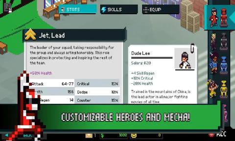 Chroma Squad�ֻ��������İ�׿�棨���С�ӣ�ͼ1: