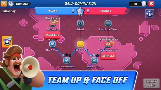 進擊兵團最新免費官方安卓版(Rush Wars) 圖1: