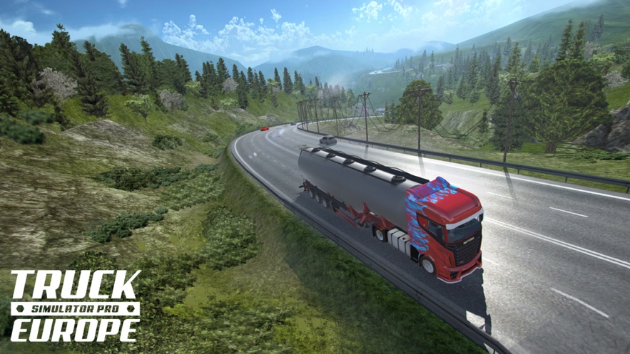܇ģMPROWM׿棨Truck Simulator PRO EuropeDƬ1